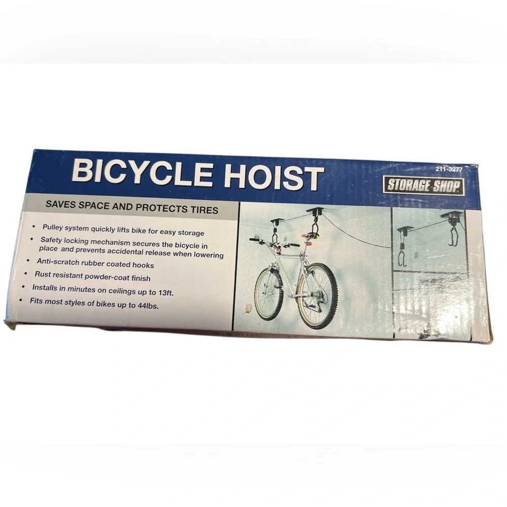 Bicycle Hoist Storage System